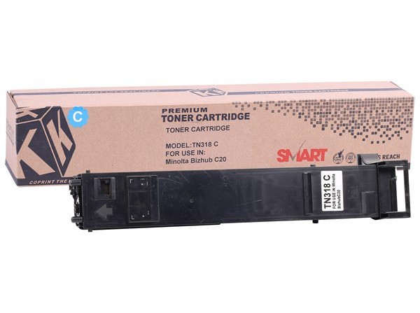Konica Minolta TN-318 Smart Mavi Toner C20 C30 C31P